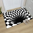 thumbnail image 3 of Floor Mat Illusion Non Slip Area Rug 3D Carpet Visual Illusion Rug Visual Area Floor Mat Visual Vortex Floor Rug 3D No, 3 of 6