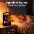 thumbnail image 2 of 500W Space Heater - PTC ceramic heating,Silent Heating,Portable for Home & Christmas, 2 of 12