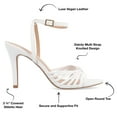 thumbnail image 4 of Journee Women's Vanita Heeled Dress Sandals, Widths Available, 4 of 7
