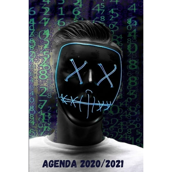Agenda 2020 / 2021: Agenda scolaire journalier 2020 / 2021 - Matrice - 345 pages - Etudiant - Collège - Lycée - Primaire, (Paperback)