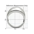 thumbnail image 2 of Women's Stainless Steel 316 High Polished Classic Fashion Ring Band Size 5, 2 of 6