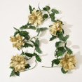 thumbnail image 4 of Flor artificial falsa, baya roja, flor de plástico, enredadera, decoración navideña, enredadera de fruta navideña, 4 of 5