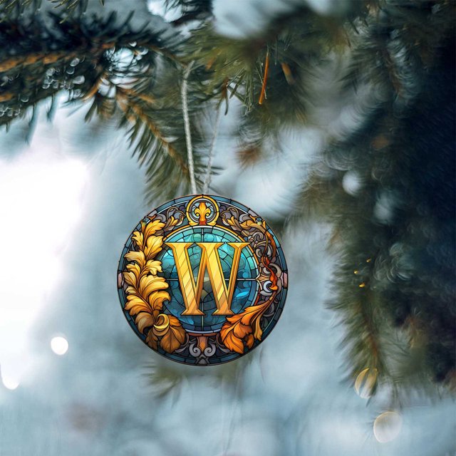 Fiudx Liquidación De Ahorros De Verano Adornos Personalizados Para El Hogar Adornos Con Letras Y Nombres Adornos Iniciales Personalizados Regalos De Navidad Recuerdos Familiares Adornos Con Monograma