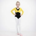 thumbnail image 2 of Icvfdpl T-Shirts pour Filles Rentrée des Classes, Blouse à Manches Longues Couleur Unie pour Tout-Petits, Robe de Danse en Velours Confortable pour Tous les Jours 11-12 Ans, 2 of 5