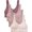 Rose Tones, variant on Kalon 4 Pack Ribbed Bralette Crop Top Comfort Lounge Bra
