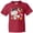 Red, variant on Inktastic Astronaut Valentine Outer Space Hearts Youth T-Shirt