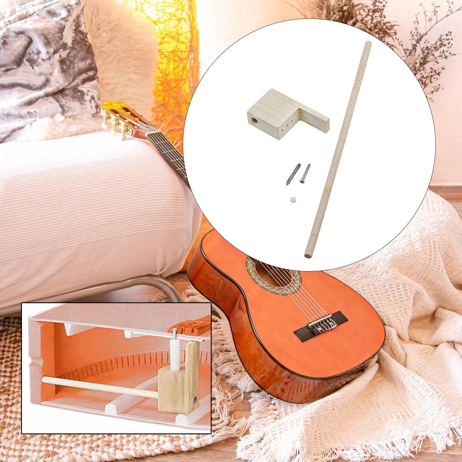 LeeQinersw Guitar Bridge Brace Acoustic Guitar Panel Support Repair Device Tone Improvement