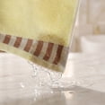 thumbnail image 6 of Solid-colored Piano Keys-edge Towel, Soft Water-absorbent Quick-drying Towel, for Bathroom Restroom Hotel Travel Camping Face Wash Wet Hair Wipe, 6 of 6