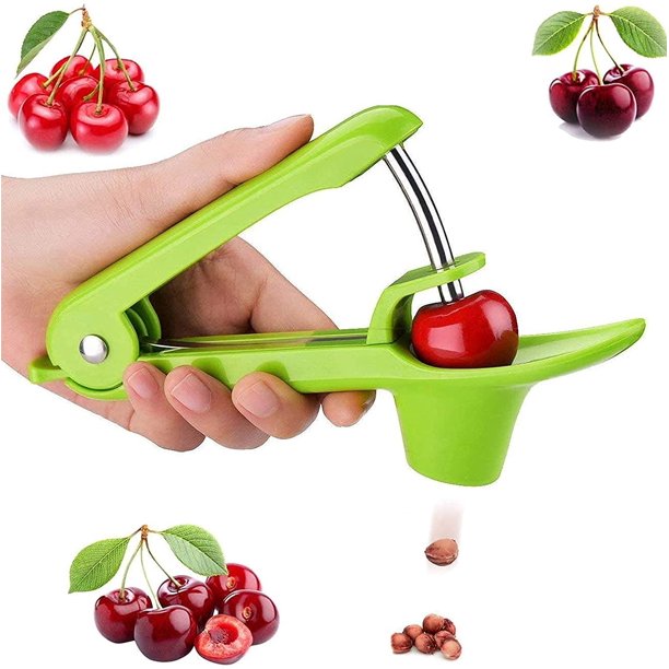 Cherry Pit Remover Tool Pit Remover For Cherries Olive Pit Remover Heavy Duty Cherry Seed Remover With Space Saving Lock Walmart Com Walmart Com