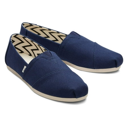 

Toms Womens Alpargata Recycled Cotton Canvas - Navy