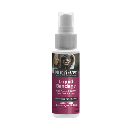 UPC: 0669125999875 | Nutri-Vet Wound Care Solution for Dogs  Discourages Licking and Chewing  Protects & Soothes Minor Injuries  2 Ounces