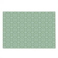 thumbnail image 2 of Celtic Cutting Board, Nostalgic Tribal Timeless Celtic Pattern with Square Shaped Motif Retro Boho, Decorative Tempered Glass Cutting and Serving Board, Large Size, Pale Green White, by Ambesonne, 2 of 5