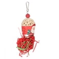 thumbnail image 4 of Christmas Bird Foraging Toy Safe Bright Colors Relieve Boredom Parrot Chewing Toy for Small Medium Birds, 4 of 20