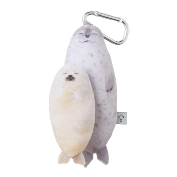 Estuche para llaves escalable de peluche jinwen Llaveros para coche Pingüino