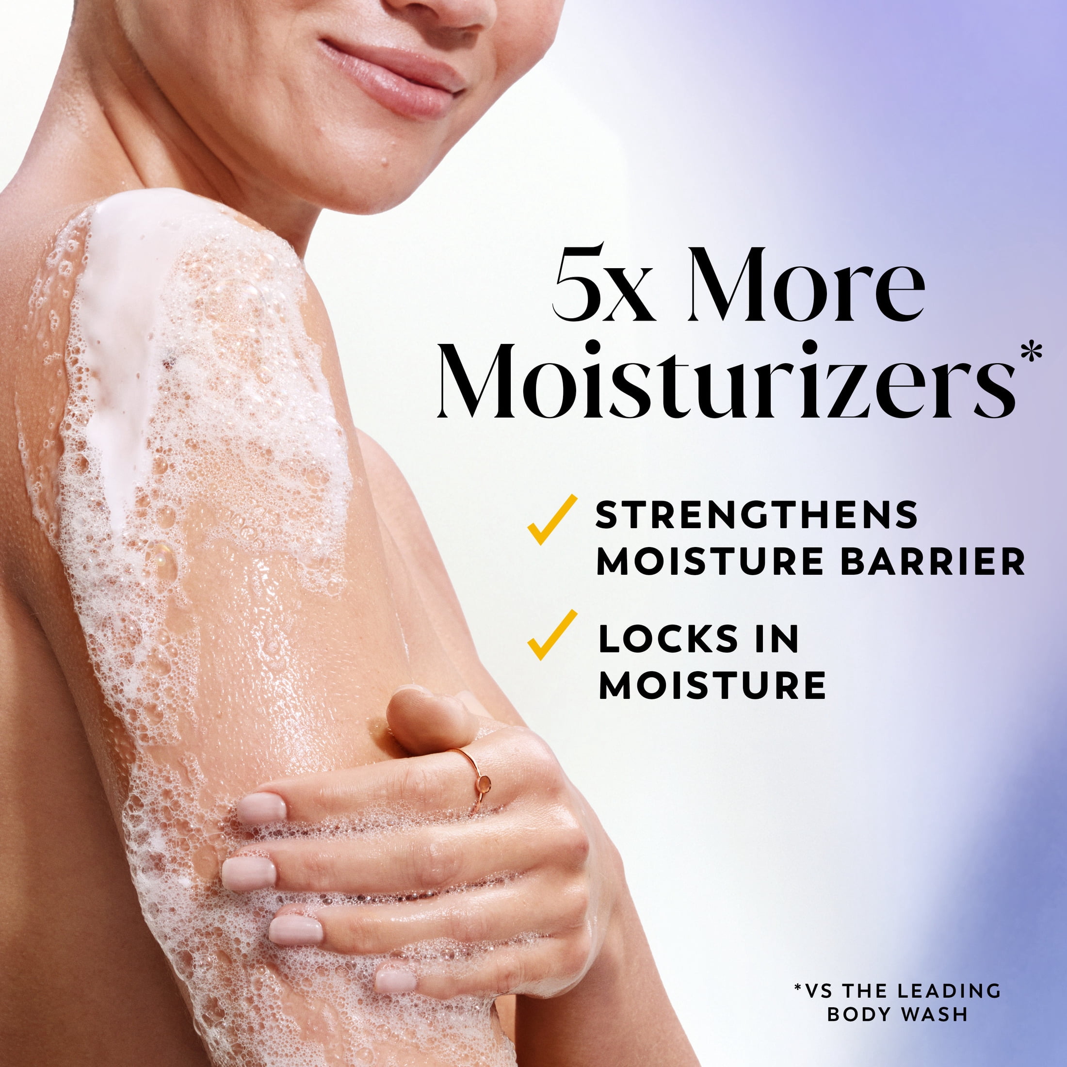 Olay Ultra Moisture Exfoliating Body Wash, Vitamin B3 and Hyaluronic Blend, 35oz