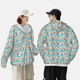 thumbnail image 3 of Rocae Cute Corgi Head Print Breathable Sun Protection Hoodie Quick-Dry Lightweight Long Sleeve Hoodie Unisex Running Sports Shirt Medium, 3 of 9