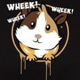 thumbnail image 3 of CafePress - Love Guinea Pigs Wheek Love This Graphic W T Shirt - Women's Traditional Fit Dark T-Shirt, 3 of 4