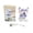 01# Purple, variant on Cute Cartoon Animal Mini Fan, USB Rechargeable Quiet Portable Cooling Fan with Cup Side Clip, 3 Speed Adjustable for Home Office Outdoor Summer Use