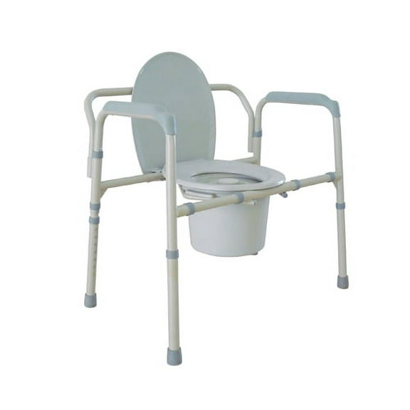 Bariatric Folding Commode 650 Lb. Capacity