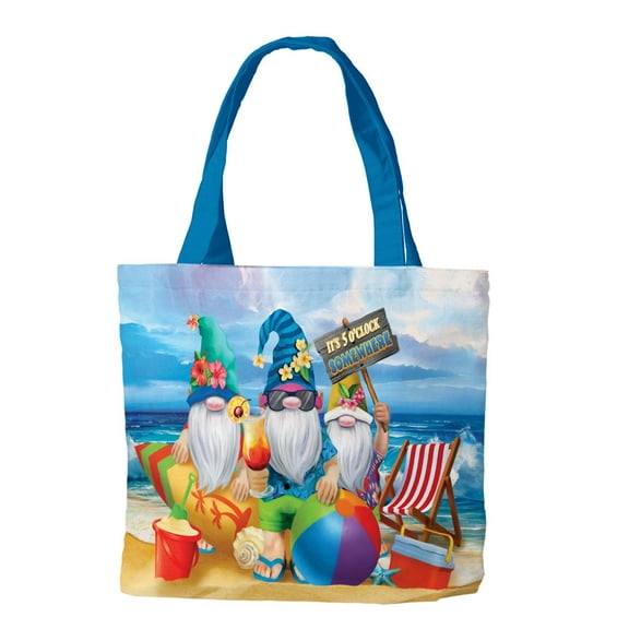Briarwood Lane Summer Gnomes Humor Canvas Tote Bag