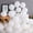 White, variant on 100 Pack 10 Inch Pastel Balloons Spring Rainbow Colors, Macaron Assorted Colors Thick Mixed Color Balloon, MultiColored Latex Balloons for Birthday Party Wedding Baby Shower Decorations