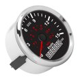thumbnail image 1 of Medidor de Velocidad ANGGREK Velocímetro de 15 Nudos acero inoxidable con Luz de Fondo Roja para Automóviles de 12/24 V, 1 of 7