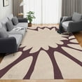 thumbnail image 6 of Teppich Homes Handmade Cream Geometric Pattern Tufted Rug 10x13 - Cozy Wool Area Rug for Hallway And Living Room, 6 of 7