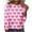 Pink14, variant on Breast Cancer Awareness Costume Pink T-Shirt for Women Breast Cancer Awareness Costume Pink T-Shirt for Women Long Sleeve Crew Neck Graphic Tees XL