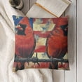 thumbnail image 3 of YINGXI Pillow Covers Throw Pillowcase Farmhouse Decorations for Sofa Couch 24x24in, 3 of 5