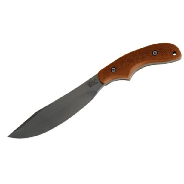 Ka Bar Adventure Fixed 1095 Cro Van Machete Kukri Blade Gfn Pa66 Walmart Com