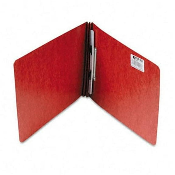 Acco  Pressboard Report Cover Spring Clip Letter 2'' Capacity Earth Red