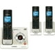 thumbnail image 1 of Teléfono inalámbrico VTech DECT 6.0 ampliable con 3 auriculares plateado, 1 of 1