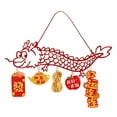 thumbnail image 1 of GUOOL Chinese Dragon Lunar Year Hanging Decor Spring Festival Ornament, Durable Spring A, 1 of 9