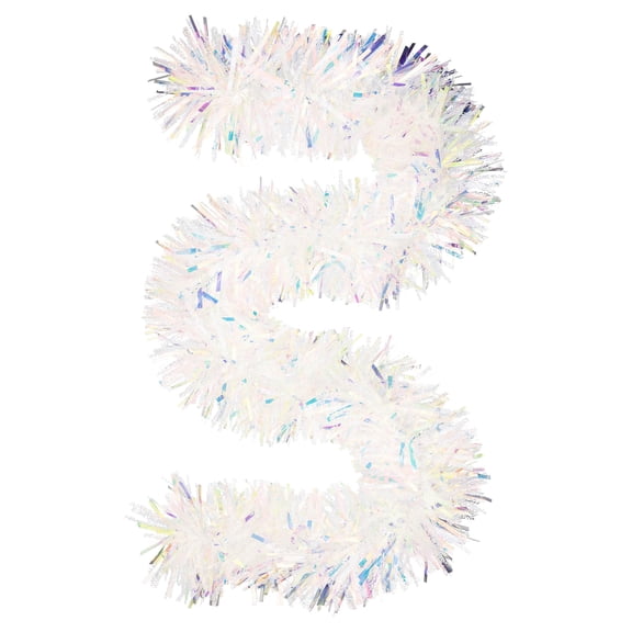 Chunky Tinsel Christmas Garland, Iridescent, 6', by Holiday Time