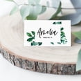 thumbnail image 3 of Koyal Wholesale Table Place Cards Tropical Monstera Leaves Wedding 56 Pack, 3 of 5