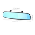 thumbnail image 3 of Car Rearview Mirror Driving Recorder Front and Rear 1080p Driving Recorder with Reversing, Car DVR, 3 of 7