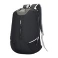 thumbnail image 3 of Mochila para ordenador portátil de negocios con correa ajustable para el hombro, mochila de viaje, mochila para oficina, al aire libre, senderismo Negro, 3 of 8
