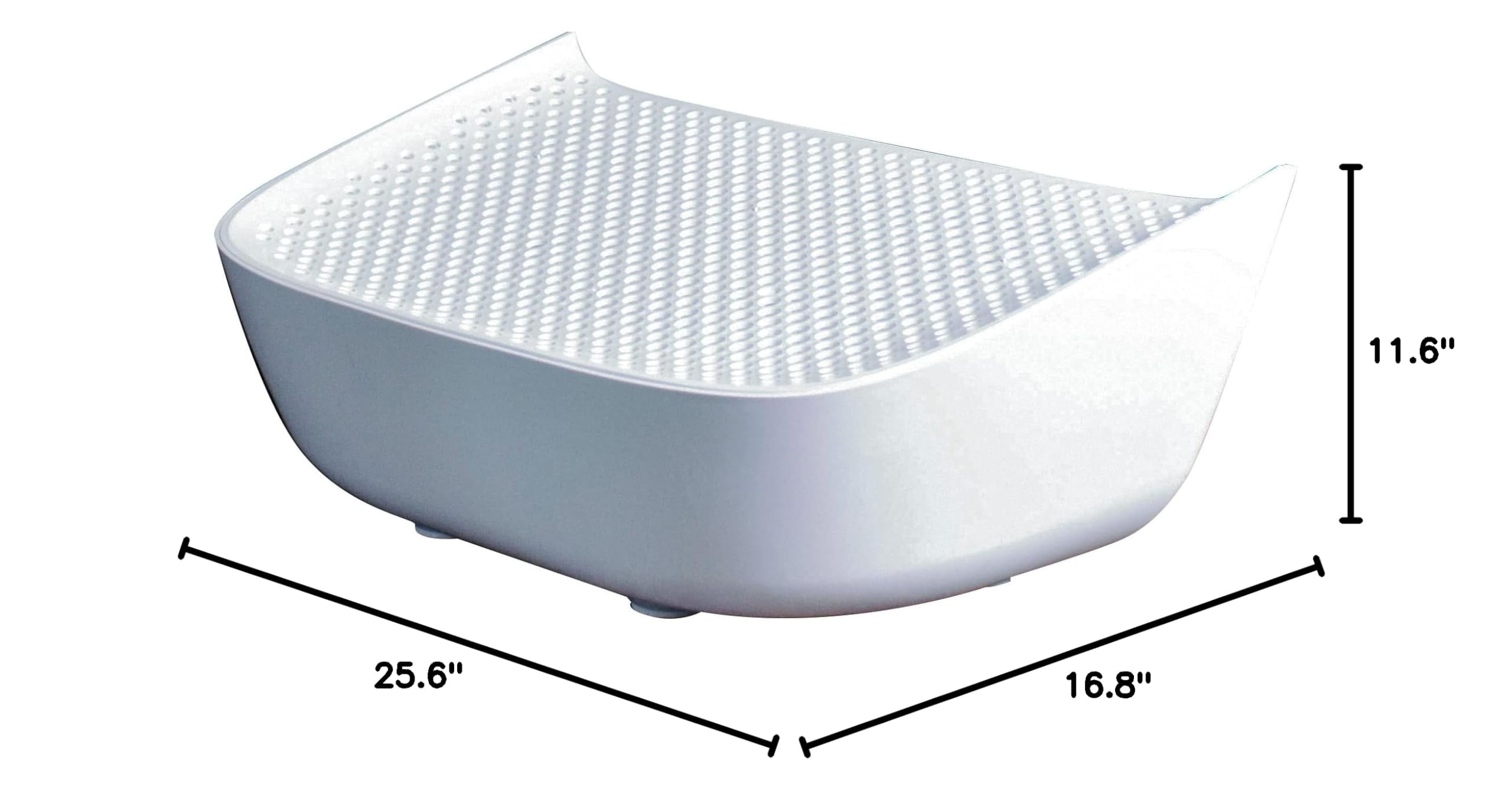 CATLINK SE Ramp White, Easy Entry for Elder Cats, Kitten and Cats with Limited Mobility, Traps Mess from Box and Paws