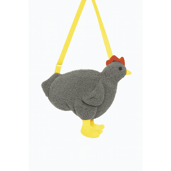 LoveMyBag Chicken Purse, Crossbody Shoulder Bag with Adjustable Strap, 1 Piece