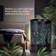 thumbnail image 3 of Chauffe-cire pour Fondants Parfumés avec Lumière DEL Changeante à 7 Couleurs, Design Classique Forêt Noire, Chauffe-Bougie à Huile, 3 of 4