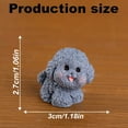 thumbnail image 6 of Desk Accessories Clearance! Miniature Cute Dog Figurine Creative Decoration for Desk Adorable Miniature Animal Accessories 1 Puppy Figurine, 6 of 9