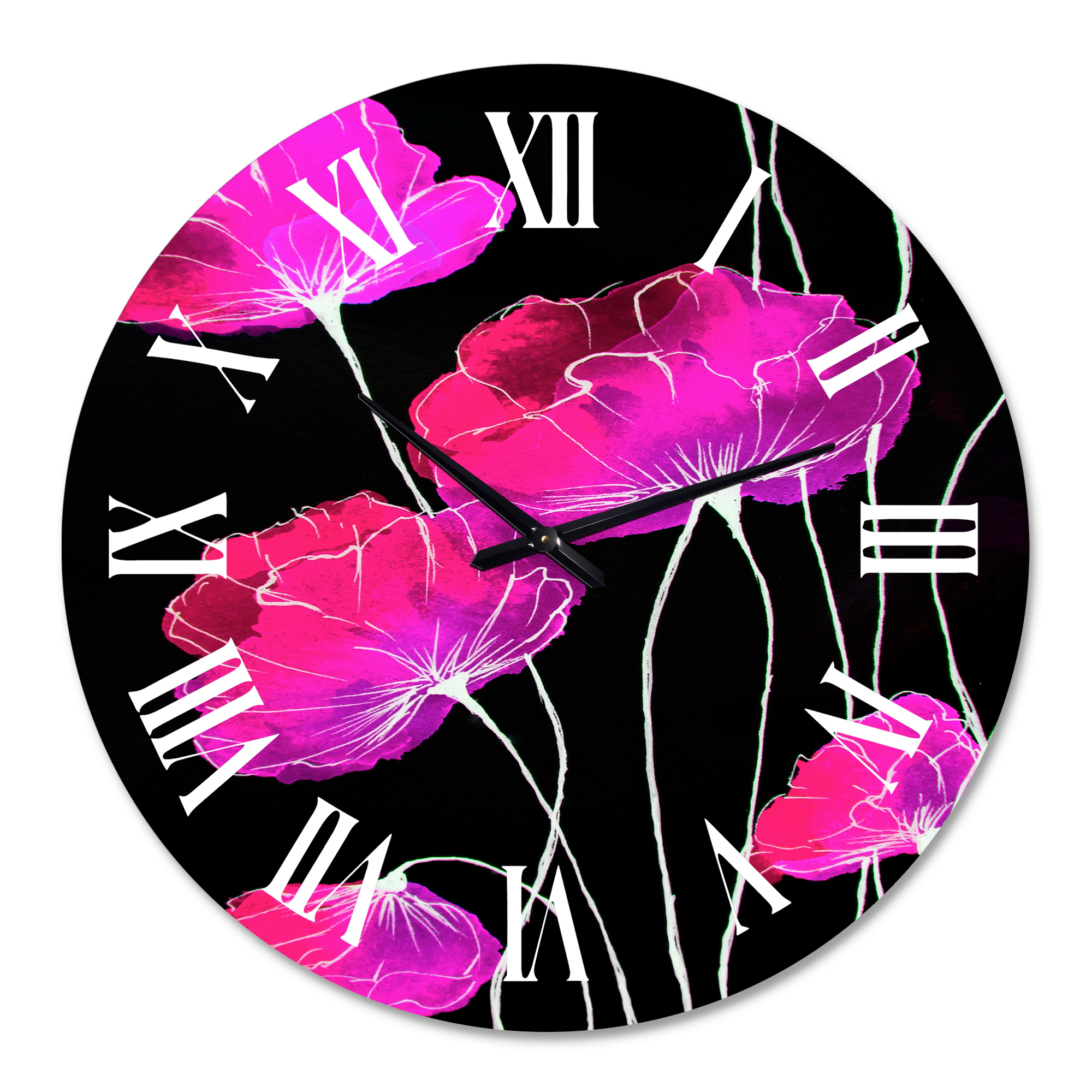 Designart 1 in Traditional Wall Clock