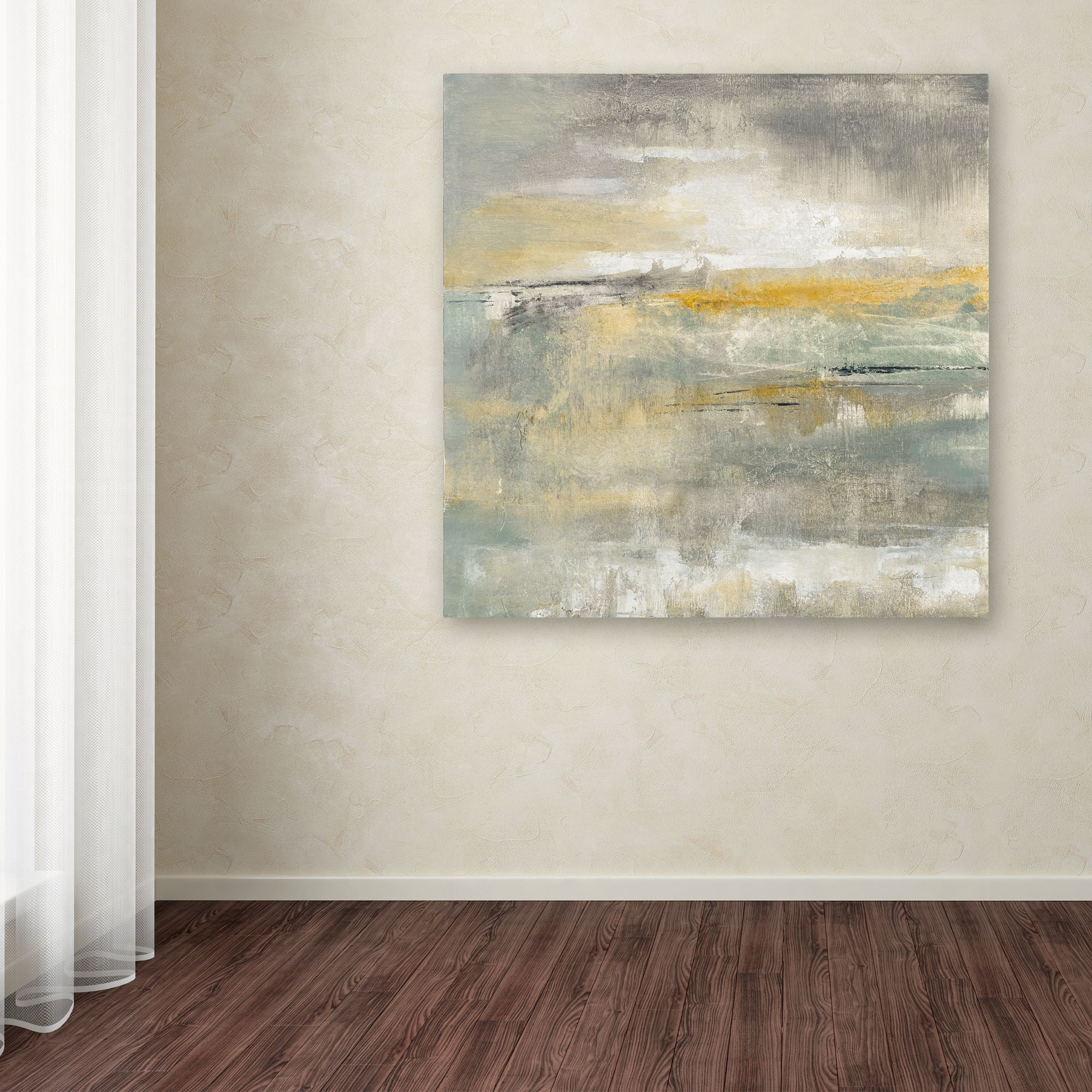 Trademark Fine Art 'February Sky' Canvas Art by Silvia Vassileva