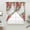Green Red Off White, variant on Cardinal Bird Swag Valances for Windows, Kitchen Curtains 36 Inch Length 2 Panels Set, Poinsettia Pine Cones Berry Flowers Red Plaid Short Curtains for Small Windows Rod Pocket Cafe Curtains 28"x36"