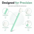 thumbnail image 3 of 200-Pack Professional Foam Cleaning Swab Sticks, Dust-Free Sponge Tip Swabs for Cleaning Printer Heads, Scanners, Camera Lenses and Electronic Chips, 3 of 7