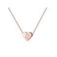 thumbnail image 1 of 26 Initial Heart Shape Alphabet Collar para Mujeres Collares de Acero Inoxidable para Mujeres A Z 26 Alphabet Initial Collares de Oro Rosa para Mujeres Niñas, 1 of 5