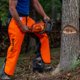 thumbnail image 5 of Motosierra Notch Chaps, tamaño grande, naranja, tipo A, seguridad, 91 cm, 5 of 9