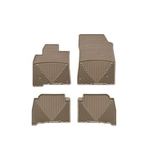 WeatherTech All-Weather Floor Mats compatible with 2008-2012 Toyota Land Cruiser - 1st & 2nd Row, Tan