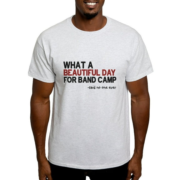 CafePress - Band Camp Light T Shirt - Light T-Shirt - CP
