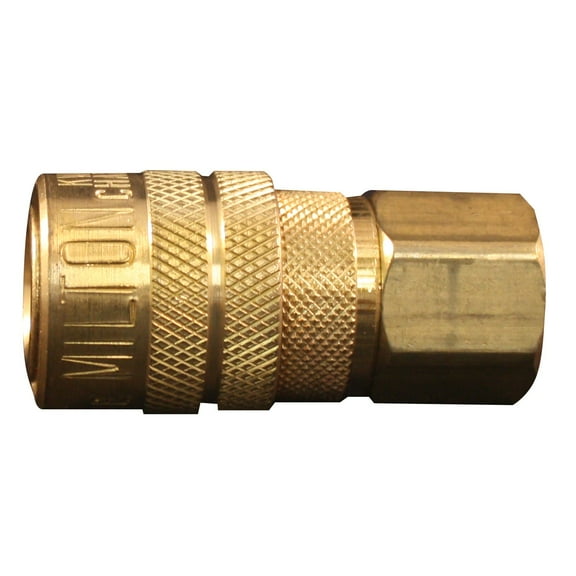 Milton 715 1/4 FNPT M Style Coupler